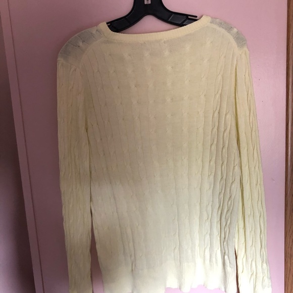 Yellow Crew Neck Sweater - Picture 3 of 3